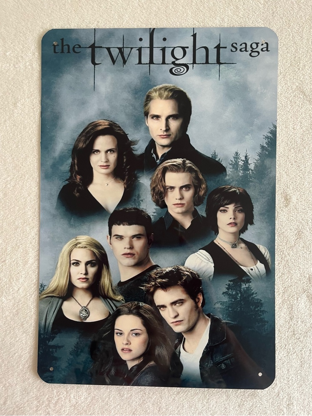 The Twilight Saga Decorative Metal Wall Art - Glossy Finish